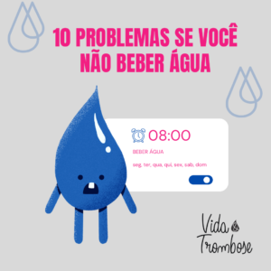 10 problemas se você não beber água