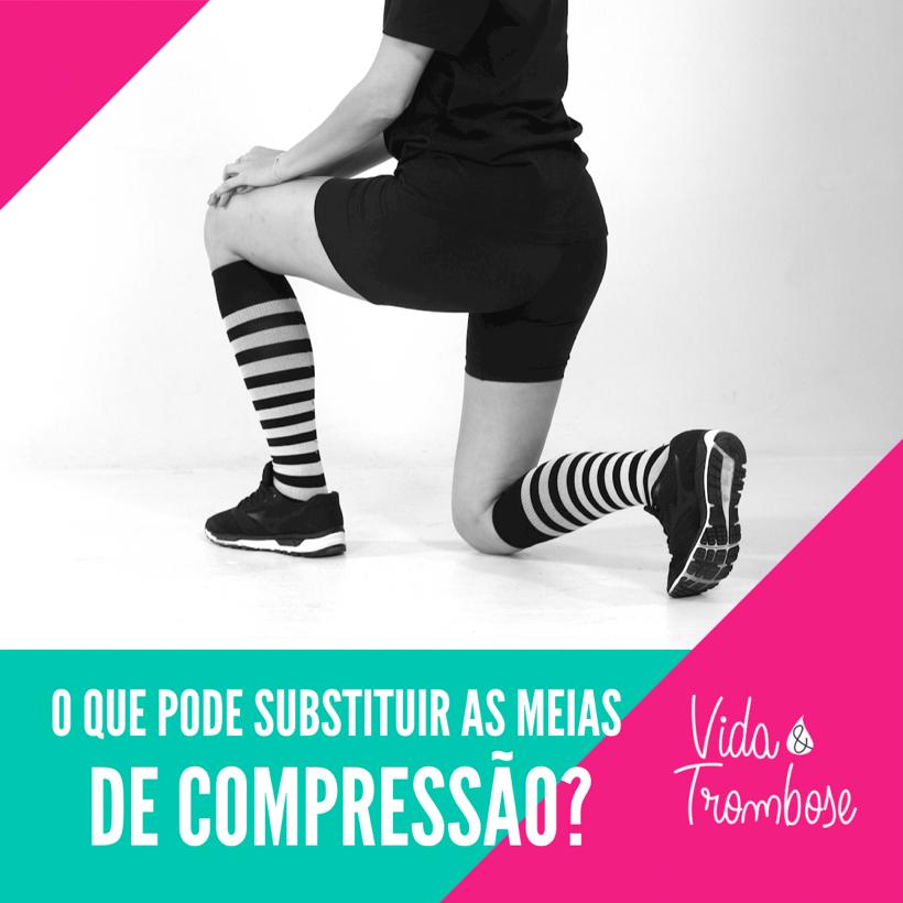 O que pode substituir as meias de compressão?