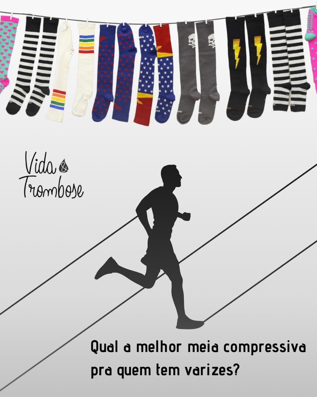 Qual a melhor meia compressiva pra quem tem varizes